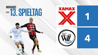 Highlights Neuchâtel Xamax FCS  FC Wil 1900 [upl. by Ezra173]