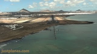 PilotCAM into Lanzarote [upl. by Nauqe]