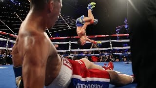 Knockouts Lomachenko vs Martinez [upl. by Eelanaj]