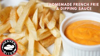 French Fries at Home with Amazing Dipping Sauce [upl. by Idoj78]