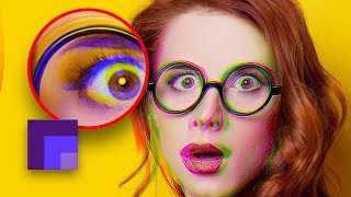 CREATE Chromatic Abberation Effect in Photoshop CC 2018 [upl. by Riesman]