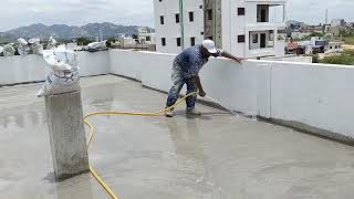 Asian Paints Damp Proof Advance Ultimate Roof Top Application Guide [upl. by Dorrehs]