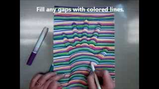 Op Art HAND How To Video [upl. by Eiluj]