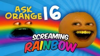 Annoying Orange  Ask Orange 8 Evil Robot Twin [upl. by Rainwater]