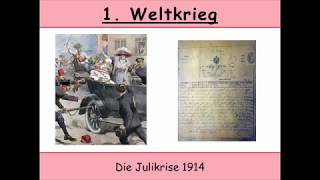 Die Julikrise 1914  Vom Attentat von Sarajevo zum Ausbruch des 1 Weltkriegs [upl. by Sparhawk288]