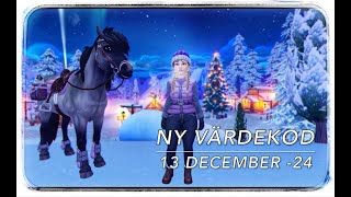 NY VÄRDEKOD 1312  2024  Star Stable  redeem code [upl. by Wilbert479]