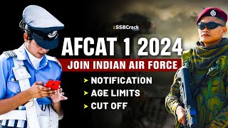 AFCAT 1 2024 Registration Starts From 1 December 2023 [upl. by Lorita]