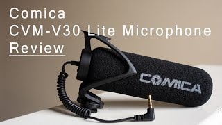 REVIEW Comica CVMV30 Lite Microphone [upl. by Nhepets]