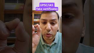 UPSCIAS fake certificates controversy obcreservation schedulecaste upsc ias [upl. by Assilak]