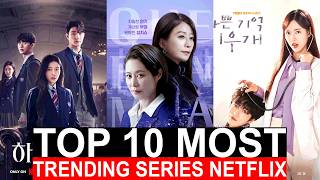 Top 10 Most Trending Netflix Korean Series On August 2024  Popular Kdramas To Watch Right Now [upl. by Notsruht]