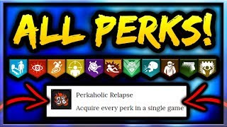 How to get Perkaholic Relapse Trophy  Achievement Guide  Black Ops 4 Zombies Acquire Every Perk [upl. by Nyleahs]