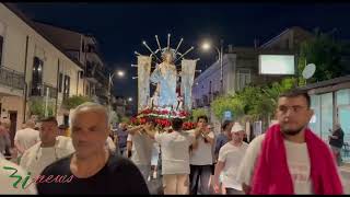 Mugnano del Cardinale la Processione di Santa Filomena [upl. by Rehptosirhc]