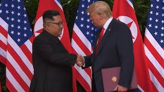 ‘Trump Pump’ Handshake Gave President Upper Hand With Kim Jong Un Expert [upl. by Enirahtac]