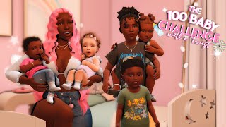 New Toddler Bedroom✨amp Jail 💔 The 100 Baby Challenge with INFANTS👶🏾🍼 The Sims 4 10 [upl. by Flanders722]