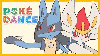 Pokémon POKÉDANCE Lucario Cinderace [upl. by Yma984]