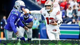 49ers at Seahawks  Post Game Discussion [upl. by Yllop106]