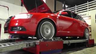 Exhaust power dyno test Audi A6 30 TDI [upl. by Meesan366]