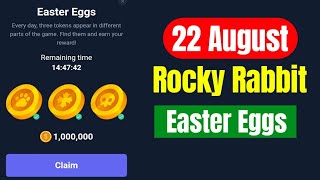 Rocky Rabbit Easter Eggs 22 August  Rocky Rabbit Daily Combo Today [upl. by Ain]