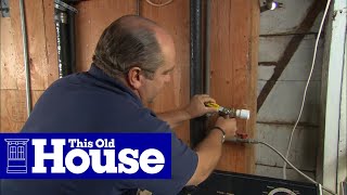 How to Install a Graywater Irrigation System  This Old House [upl. by Feinstein]