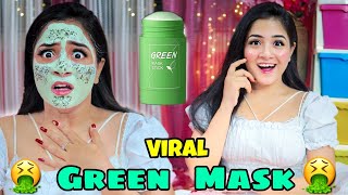 I tried Viral CHINESE Green Mask 😱 It Worked 😰 OMG Shocking Results 🤯 Green Mask Stick [upl. by Rudin]