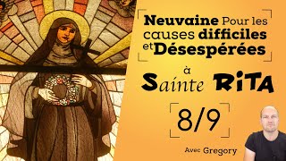 69 Neuvaine à Sainte Rita  Situations difficiles et causes désespérées par Grégory Jour 6 sur 9 [upl. by Anaihk]