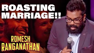 quotWhy do you think your marriage is failingquot  ROASTING A MARRIED COUPLE  Romesh Ranganathan [upl. by Mariquilla]