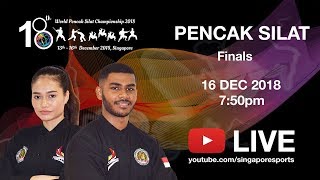 A2 Rizka Andini 🇮🇩 vs 🇲🇾 Siti Rahamat  18th World Pencak Silat Championship 2018 [upl. by Lesoj701]