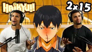 THIS WAS HYPE  Haikyuu 2x15 REACTION  quotPlace to Playquot [upl. by Doykos445]