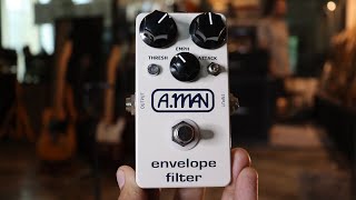 Analogman Envelope Filter  Pedal Demo [upl. by Silenay]