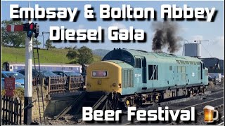 What a ‘GREAT’ Day Out Embsay amp Bolton Abbey Diesel Gala amp Beer Festival [upl. by Ahsel]