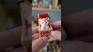 ASMR Sylvanian Families pushchair  stroller unboxing ベビーカー shorts [upl. by Lolande]