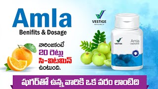 Vestige Amla Capsules Benifits in Telugu  Vestige Amla Benifits  Vestige Amla Telugu VestigAmla [upl. by Annim]