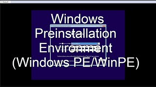 ¿Que es Windows PE [upl. by Etom332]