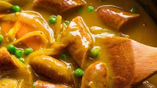 Curried Sausages [upl. by Sudnor696]