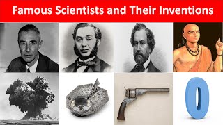 Famous Scientists and their Inventions  Inventors and their inventions [upl. by Nesyt]