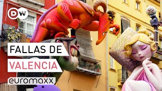 How Valencia Celebrates Spring  Las Fallas De Valencia Festival 2022 [upl. by Callean]