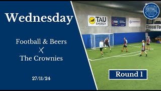 Football amp Beers 45 The Crownies  Highlights [upl. by Illek]