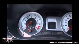 CLIO III GT Gordini 16  Supersprint exhaust sound  Revs [upl. by Selda]