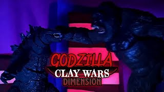 Godzilla Clay Wars Dimension Final Trailer Fan Made StopMotionanimation film [upl. by Darda]