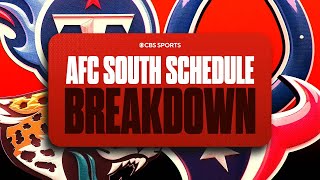 2024 NFL schedule breakdown for EVERY TEAM in the AFC South  CBS Sports [upl. by Ahsilif]