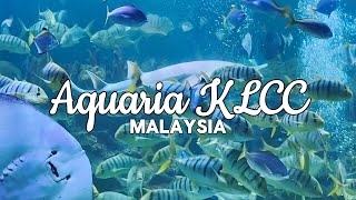 Aquaria KLCC Tour  Kuala Lumpur  Malaysia Travel [upl. by Elesig]