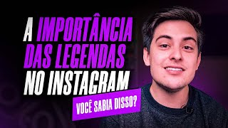 COMO TER LEGENDAS QUE ENGAJAM NO SEU INSTAGRAM [upl. by Sekyere928]