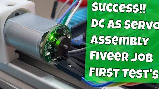 S01E04 DC as Servo PCB Assembly and success first Tests [upl. by Kiryt862]