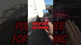 MOTORCYCLE COP CAUGHT HIM SPEEDING  Footage Credit ridingwithdagrantory7279 [upl. by Annabell472]