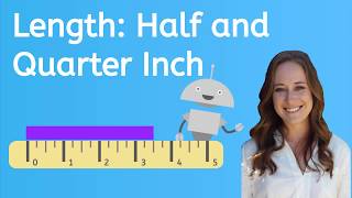 How to Measure Half Inches and Quarter Inches [upl. by Ludly]