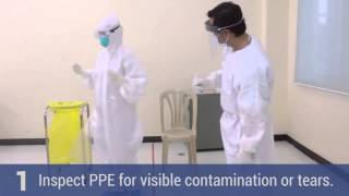 Donning and Doffing of PPE HD [upl. by Venezia]