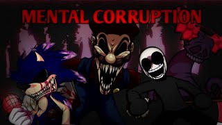 Fnf mashup Mental corruption Its a me V2 x diagraphephobia x ycr encore x expurgation [upl. by Fulbert]