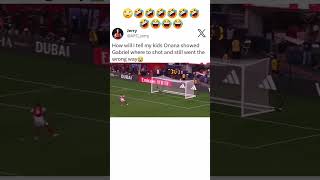 Onana fooled himself and Gabriel thank him watch shorts penalty subscribe [upl. by Akceber171]