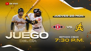 LEONES DEL ESCOGIDO VS ÁGUILAS CIBAEÑAS  SERIE REGULAR 202425 [upl. by Mixie209]