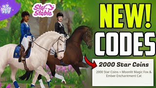 New Horse Breed⚠️NEW STAR STABLE REDEEM CODES 2023  STAR STABLE CODES  SSO CODES [upl. by Cantone390]